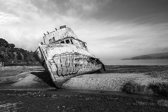 Tomales Bay Point Reyes Abandonded Ship 1