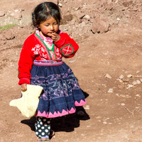 Girl in Traditional Dress