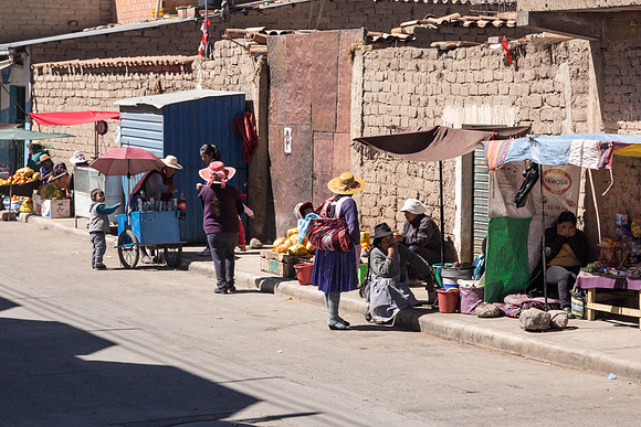 Street Vendors in Potosi