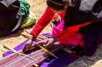 Weaving Taquile Island